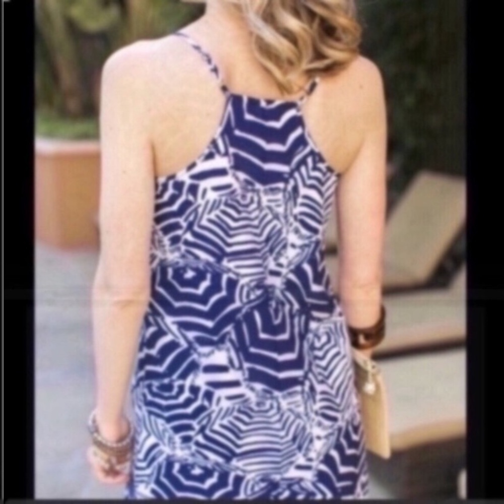 Lilly Pulitzer Oh Cabana Boy 100% Silk Slip Dress - Picture 3 of 7